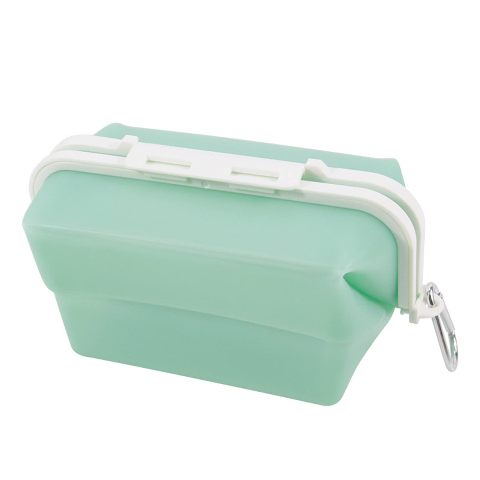 Bolsa de almacenamiento de alimentos reutilizable Grueso de la bolsa de mantenimiento de fresco hermético Organizador de congelador a prueba de fugas Aproductos de silicona Baggies for niños Sandwich