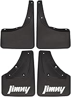 Vista 1 de JSCARLIFE Kit de guardabarros para S-uzuki Jimny BJ74 2019-2022 Juego Premium Delantero y Trasero de Guardabarros Protectores contra Salpicaduras