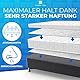 Comfort-Grip Antirutschmatte für Boxspringbett - Anti Rutsch Unterlage für Boxspring Bett - ideal für Matratzen und Topper 200x200 cm - Matratzenstopper