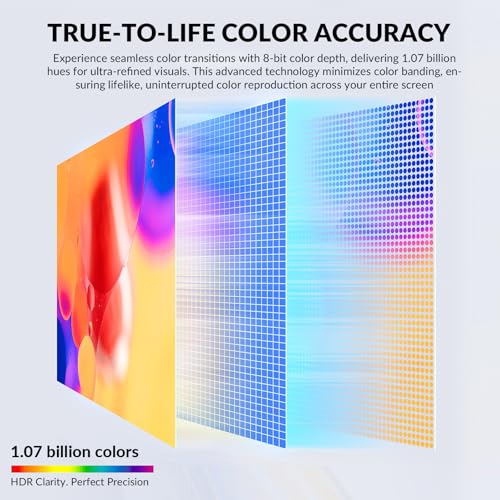 Image of ZZA 32 Inch 4K UHD Curved Monitor (3840x2160), VA,60Hz Refresh Rate, 100% sRGB, Adaptive Sync, 178 Viewing Angle, HDMI /DisplayPort, VESA 100x100mm Mount Compatible, Tilt Adjustable - Black