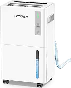 Amazon.co.jp: LETCREN 除湿機 コンプレッサー式 衣類乾燥30畳