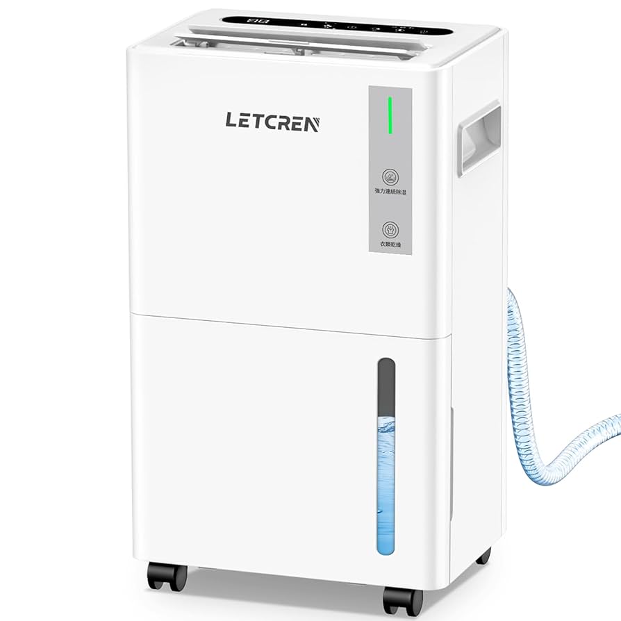 除湿機 コンプレッサー式 衣類乾燥12/L日 30畳 静音　2025年 Amazon.co.jp: LETCREN 除湿機 コンプレッサー式 衣類乾燥30畳