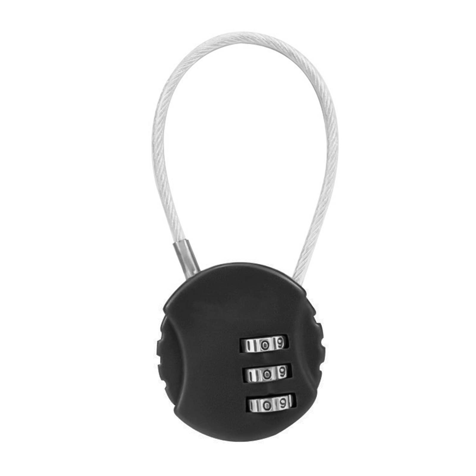 oringnat Combination Cable for Backpack Anti-theft 13cm Cable 3-Digit Multifunctional Bag