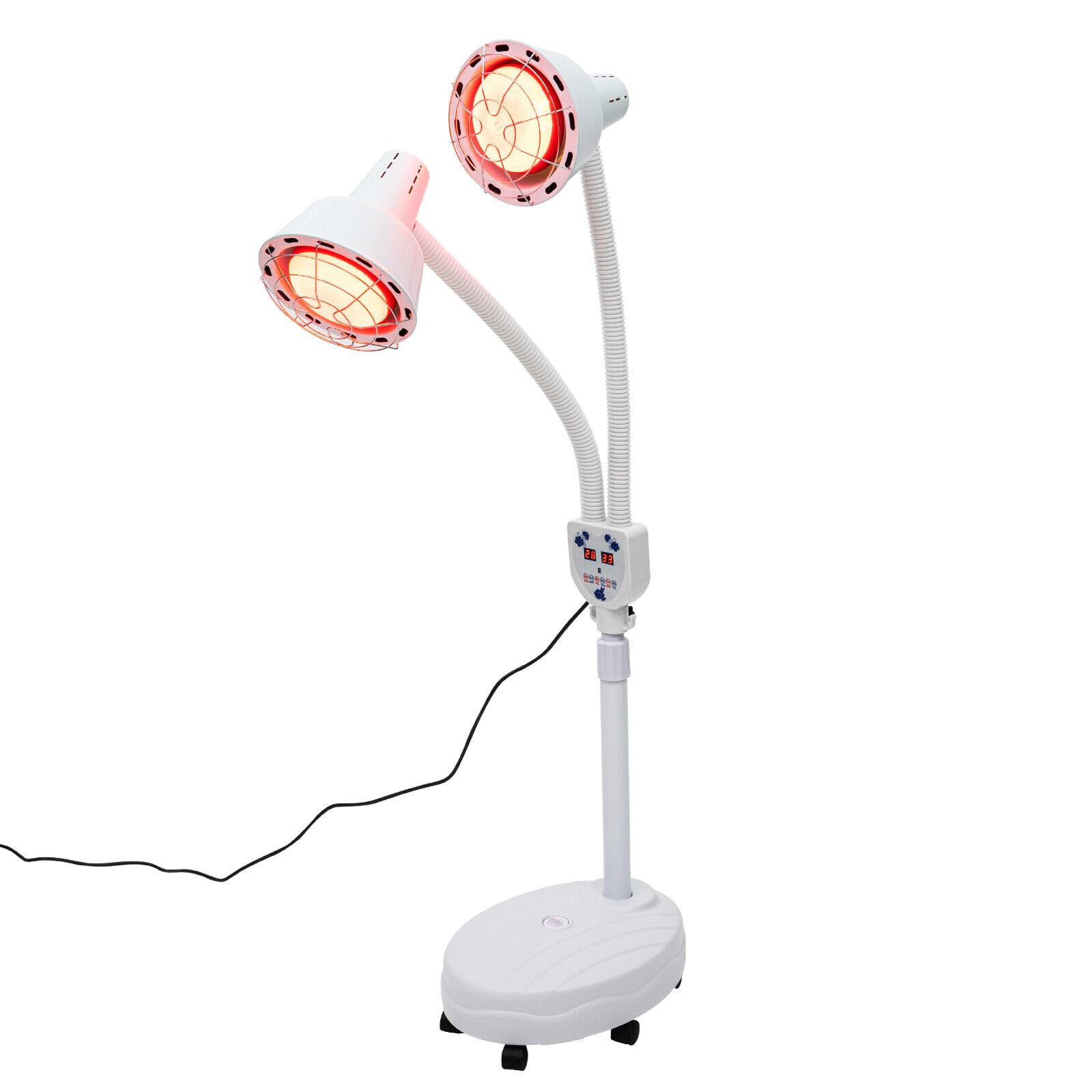 Lampada a infrarossi, 275 W, lampada a luce rossa a infrarossi, lampada a luce rossa, per alleviare il dolore, per la cura della pelle, alleviare il dolore al collo