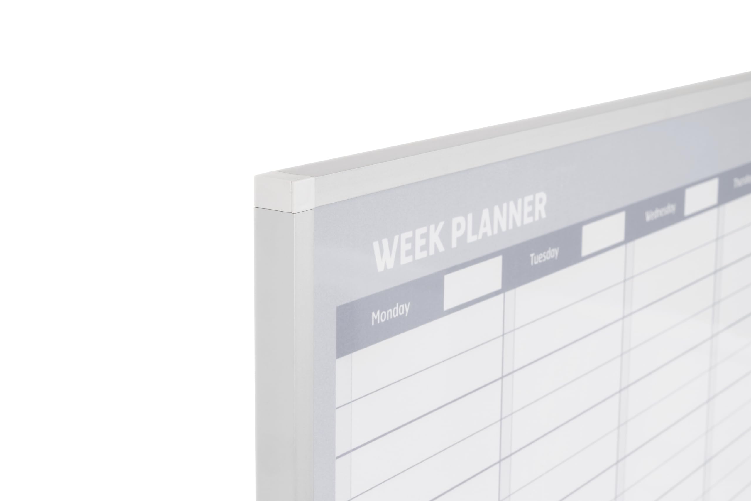 Bi-office Planning hebdo Perpetuo Magnético New Generation (90 x 60 cm), color gris
