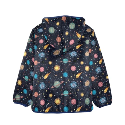 Colorful Planets Toddler Boys Winter Coat Comfy Winter Coats for Kids 3T2