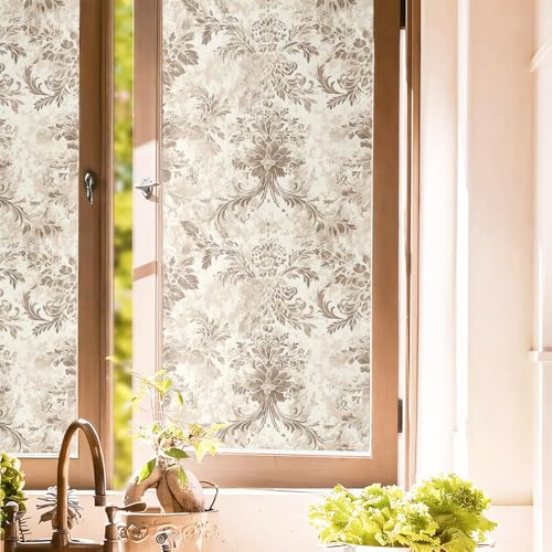 Vinilo decorativo beige de 15.7 x 118 pulgadas miniatura 1