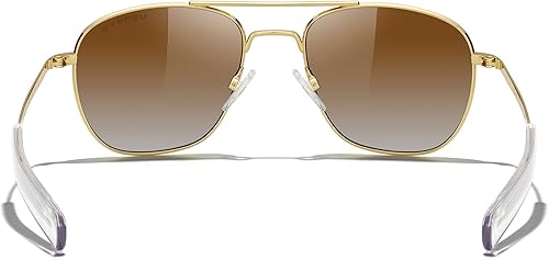 Miniatura 5 de MERRY'S Gafas de sol polarizadas militares clásicas cuadradas aviador para hombres o mujeres S8636