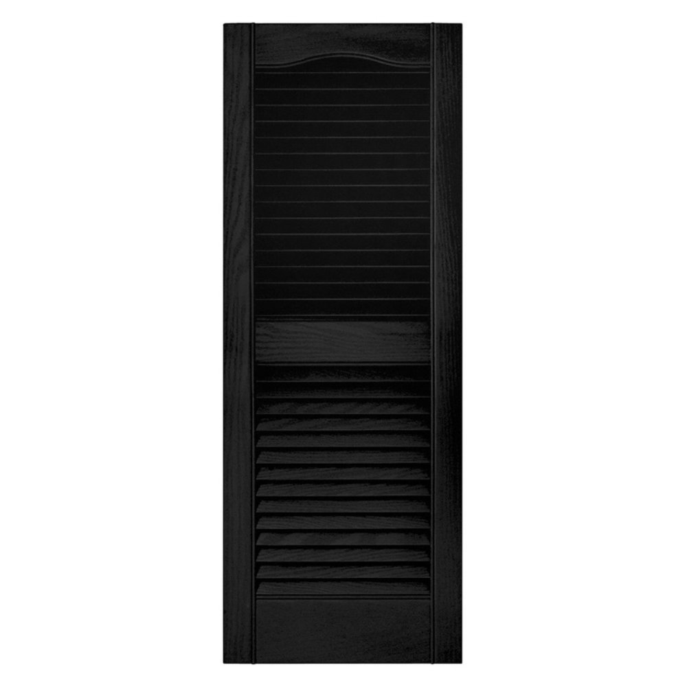 builders edge tv817004 15x39 blk louv shutter