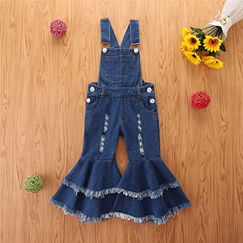 Girls Streetwear Denim Cargo Pants High Waist Floor Length Loung𝚎 Baggy Wide Leg Jeans with Multi Pockets2