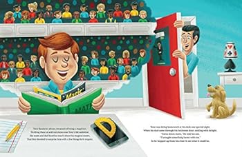 Hardcover "Tony Spumoni The Wondrous Phony" Book