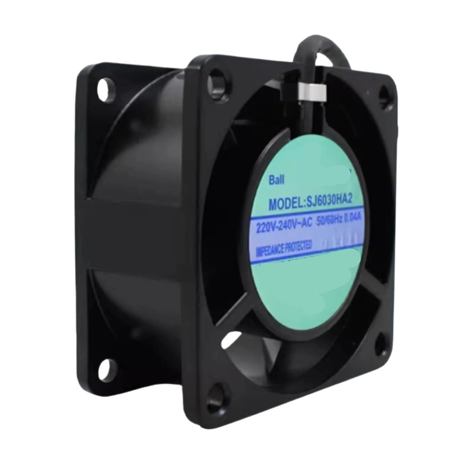 KNIUWMBMH SJ6030HA2 60x60x30mm AC 220V 240V Cooling Fan 0.04A 2400RPM