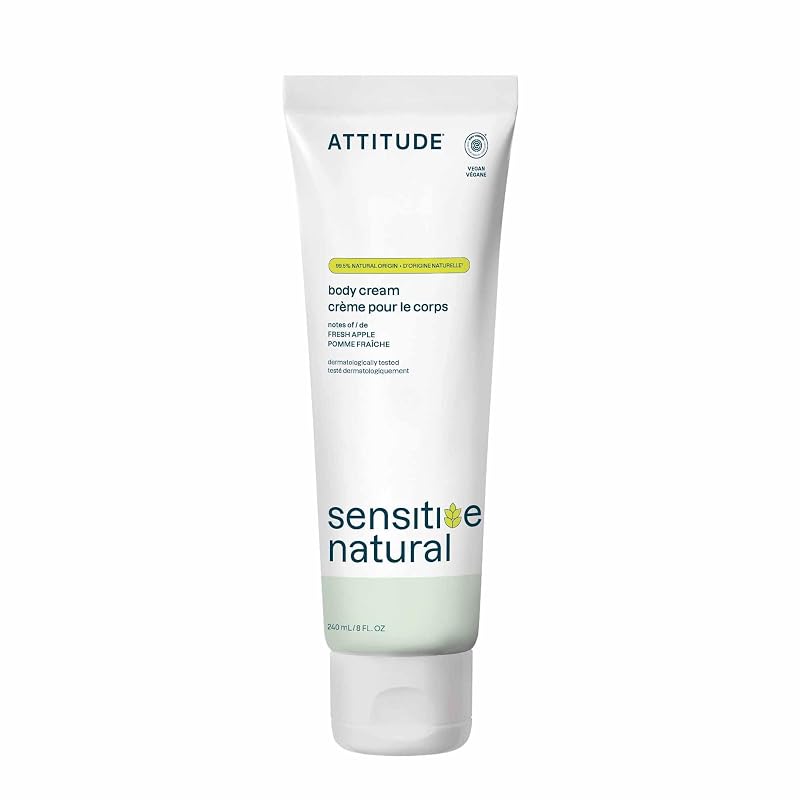 Creme facial e corporal BIO SPECTRA ATTITUDE Fresh Apple para pele sensível, 240 mL