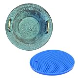Resonance Chinese Spouting Bowl Plus Rubber Mat | Create a Dancing Water Fountain Display | Relaxing