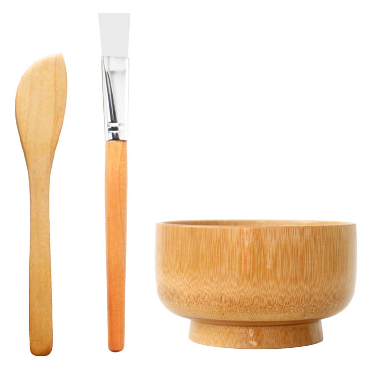 OHPHCALL Modulating Facial Mask Bowl Set Full Diy Masking Tools Brush Spatula Mixing Bowl for Home Use