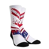 Rock 'Em International Country Flag Socks (Women's, England - Global Glitch)