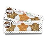 Danny's Chocolate Stars | 2 x 120g Triple pack of Large Stars in a Gift Box | Single Origin | Handmade | Secret Santa Gifts | New Years Chocolates