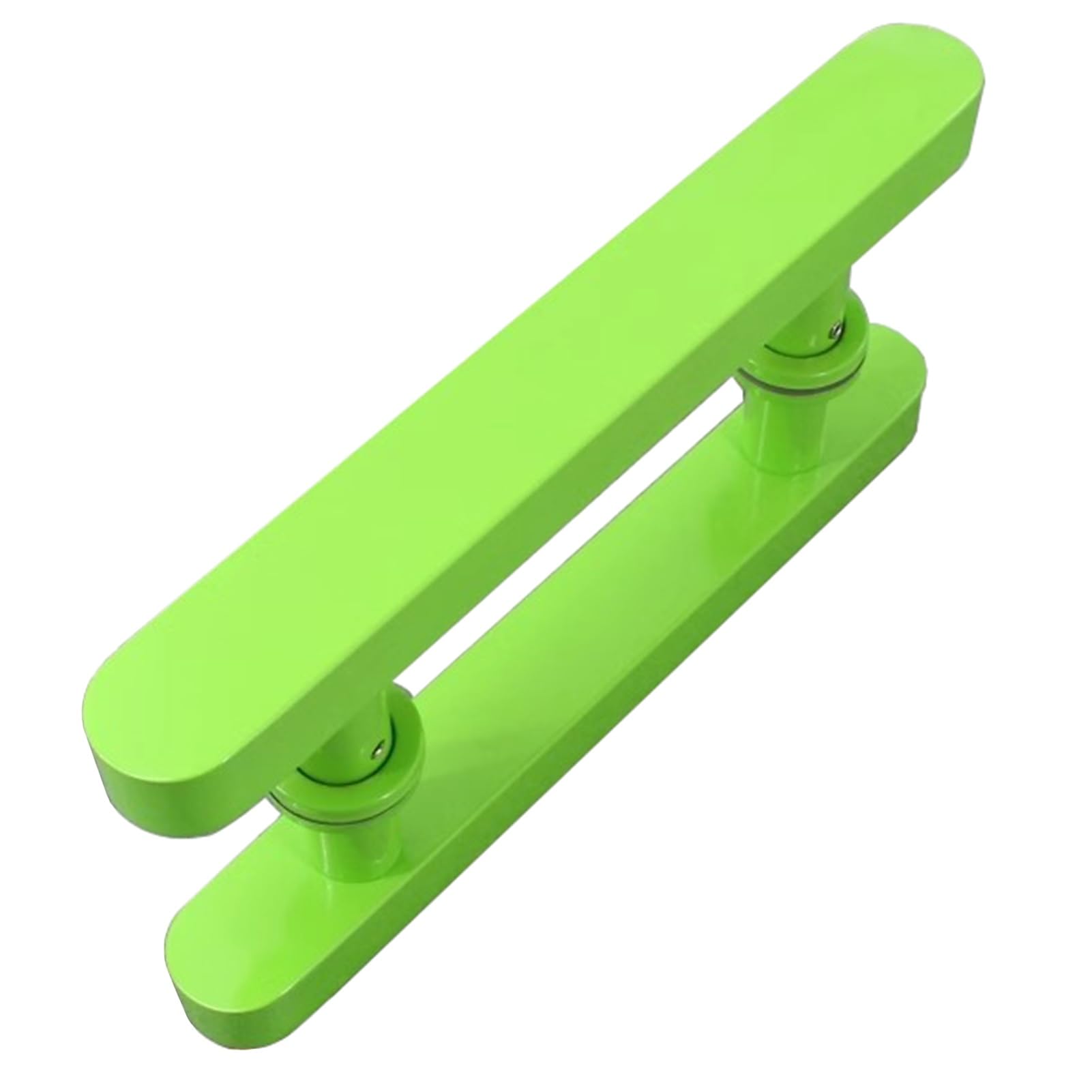 DFGHNBVC Stainless Steel Push Pull Door Handle, Modern Door Hardware Replacement Set, H Shaped Shower Glass Door Handles,Green-80Cm/31 1/2