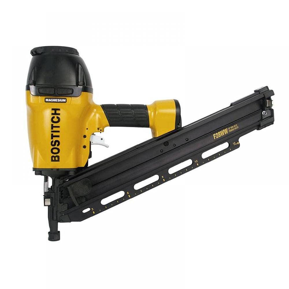 Bostitch F28WWE, cloueuse pneumatique, pression 70-120 PSI, chargeur 90
