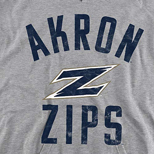 University of Akron The Official Zips Logo Youth Kids Boy/Girls Pull-Over Hoodie Sweatshirt2