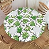 Matériau : l'utilisation de fibres 100 % polyester assure la durabilité et le nettoyage facile de la nappe ronde. Sa performance anti-éclaboussures facilite le nettoyage de la table, et il peut toujours garder sa beauté comme neuve même après plusieurs utilisations et lavages