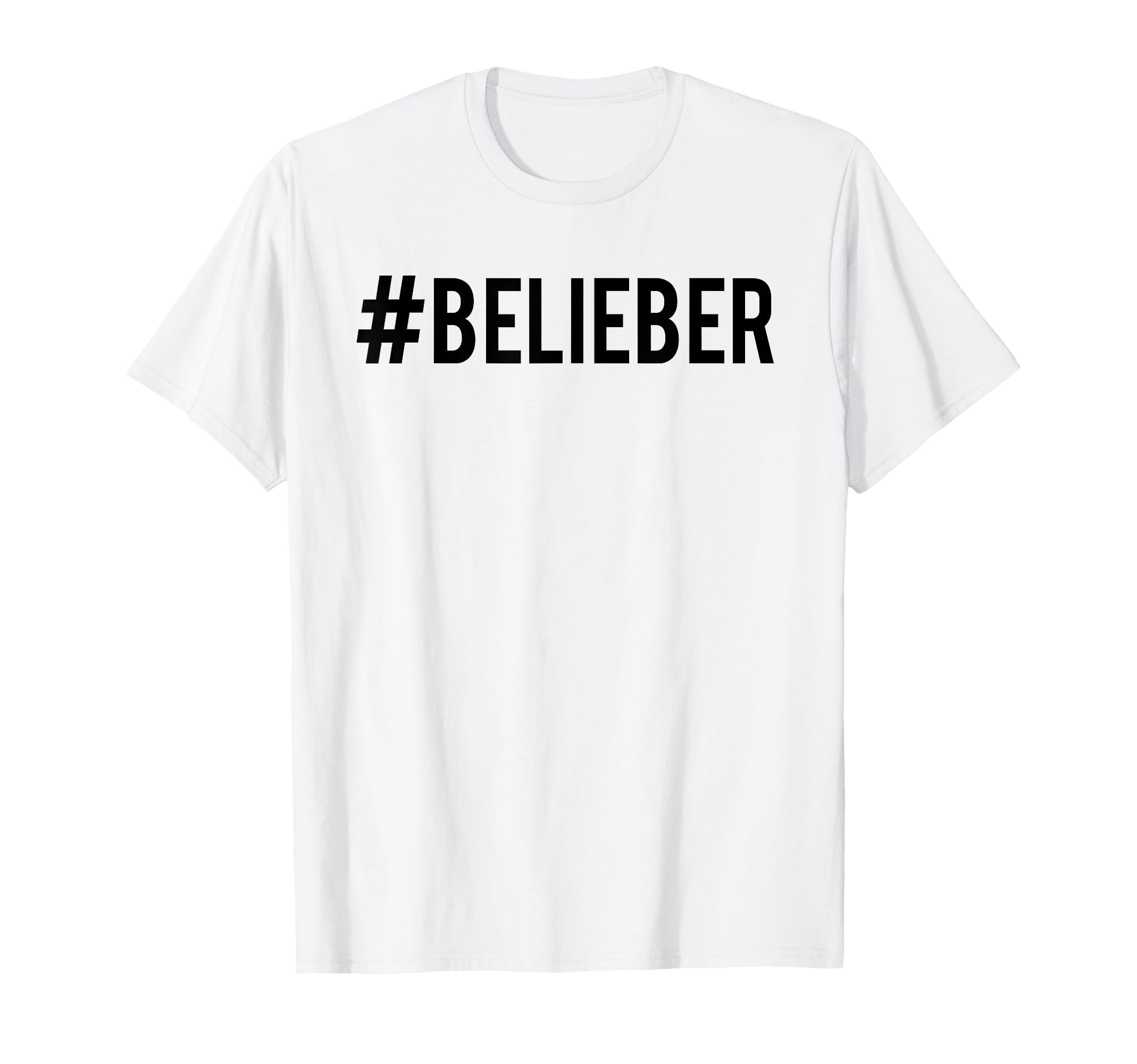 Official #Belieber Hashtag T-Shirt