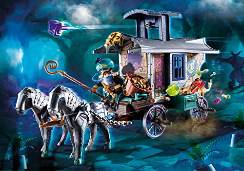 PLAYMOBIL Novelmore 70903 Violet Vale - Händlerkutsche, Spielzeug für Kinder ab 4 Jahren – Bild 3