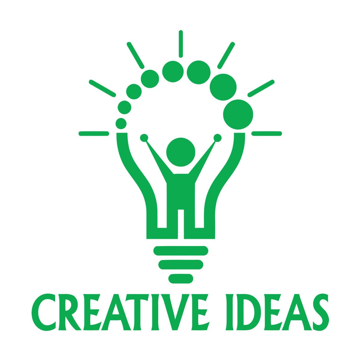Lettering Stickers Creative idea Words Cartoon man Home Office ig 36x36.8cm Equipped with Transfer Film kit Small Green — image 1