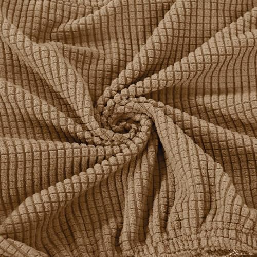 Housse de chaise lavable pour éliminer les taches de cuisine sur dossier haut - 3
