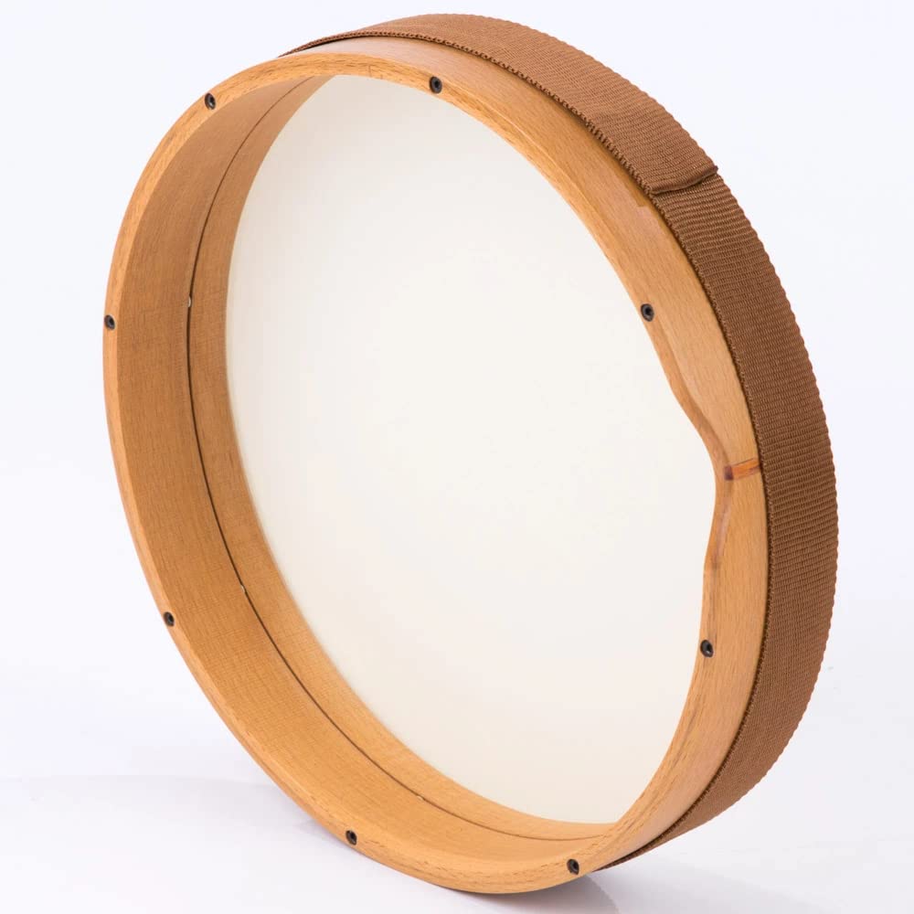 Tambour Bendir à cadre accordable de 40,6 cm – Peau de fibre