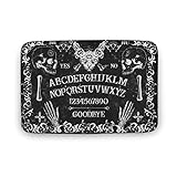 Festival Doormat Ouija Board - Goth Decor - Halloween Doormat - Gothic Home Decor - Halloween Decor - Skull and cat,Home DecorWelcome Mat Door Mat Welcome Carpet Floor Mats Porch Rugs