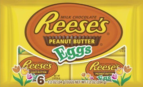 Reese'sPeanut Butter Eggs 1.2 oz 6-pack (2 Packages)