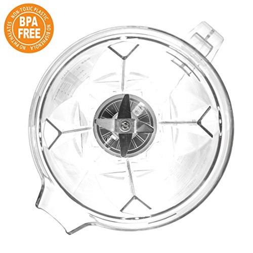 Ultratec-SET20020000112-Batidora-de-Vaso-Profesional-de-2-litrossin-BFA-1500-W-22-000-RPM-6-Cuchillas-de-Acero-Inoxidablecon-majadero-y-Libro-de-Recetas-de-Smoothies-Plastico-Negro