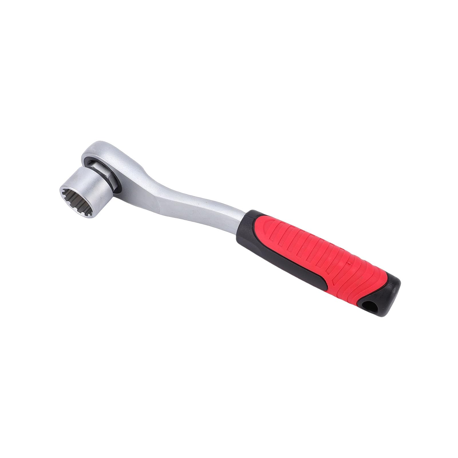 Annadue Set di Chiavi a Bussola e Cricchetto Passanti, Presa Passante a 12 Punti da 10-24 Mm, Chiave a Cricchetto Reversibile 72T con Adattatore di Azionamento da 1/2 3/8 Pollici, Set di Chiavi a
