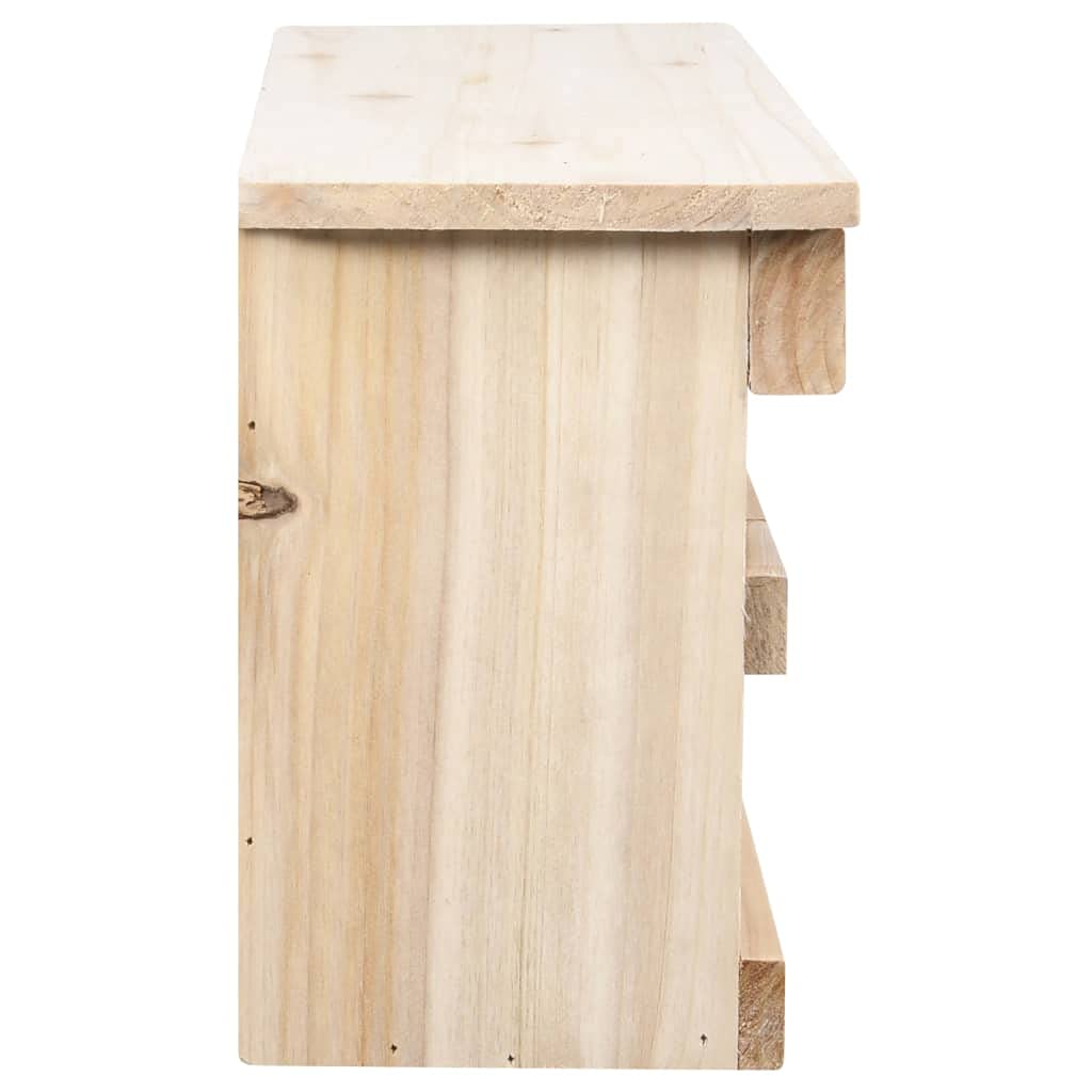 Haushaltsgegenstände, Spatzenhaus mit 5 Räumen, 68 x 15 x 21 cm, Kaminholz, Anzugmöbel