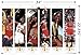 Trends International Michael Jordan - Championships Wall Poster, 34L x 22.4W, Unframed Version