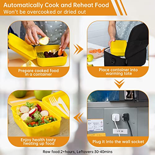 ▷ Aotto - Calentador de alimentos portátil para adultos, mini horn