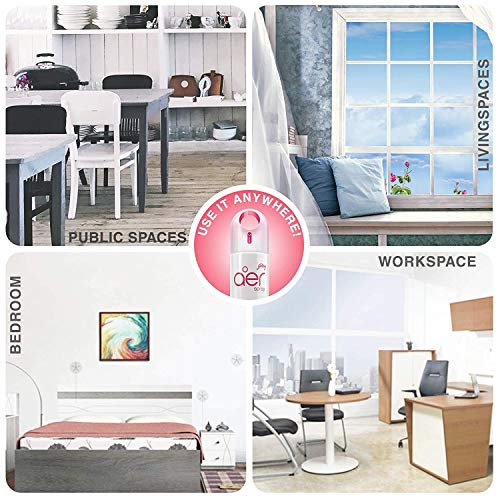 Image of Godrej aer Spray, Home & Office Air Freshener - Petal Crush Pink (240 Ml), Pack of 1