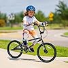 YHUBHSIS Freestyle 20 Inch BMX Bike, Kids Bike for Boys Girls, Bikes for Kids 10-12 with Durable Steel Frame, Single Speed, Multiple Colors (Black) #4