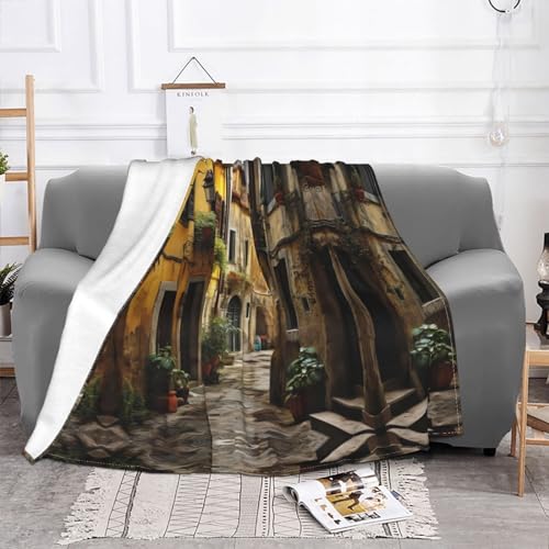 Couverture polaire flanelle Old Street imprimé couvre-lit doux chaud - 3