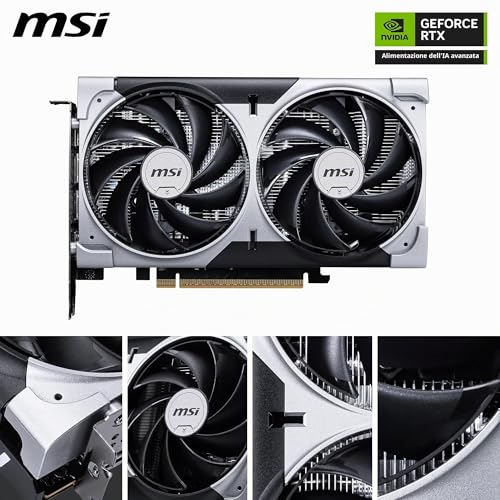 NVIDIA GeForce RTX 5060 8G Ventus 2X OC Scheda Grafica Gaming GDDR7 128 bit - Scheda video - Immagine 1