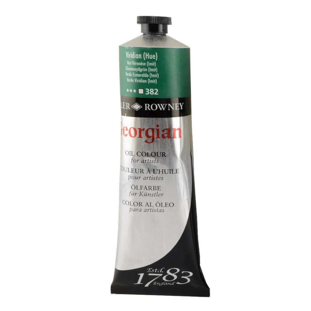 Daler Rowney Georgian Oil Colour #382 Viridian 225Ml