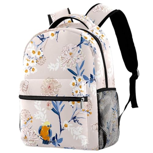 Sac à dos d'école multicolore 29.4x20x40cm pour adolescents et filles