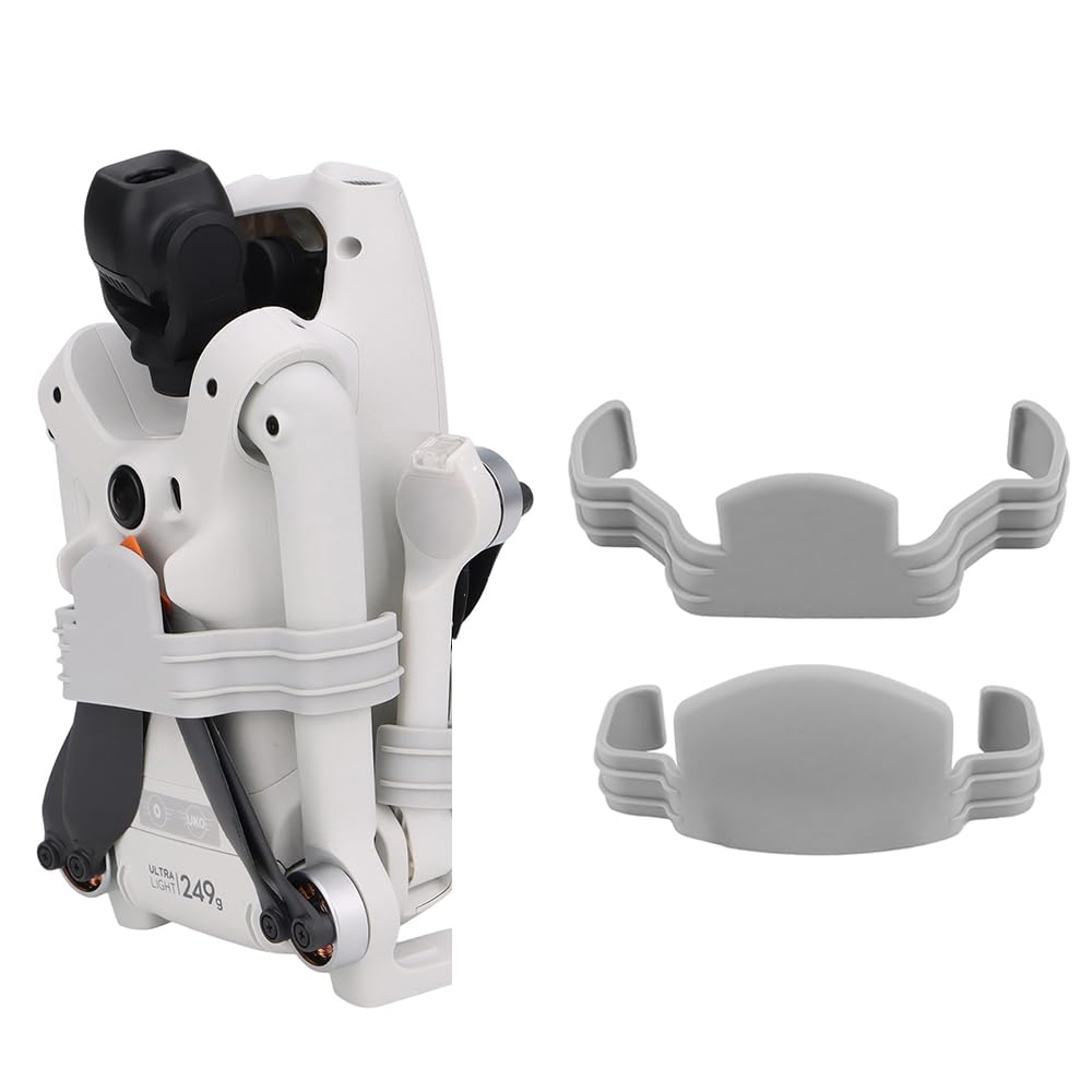 Propeller Holder Set for DJI Lito X1/Lito 1 Drone, Propellers Guard Strap Protector Stabilizer Fixator, Propeller Protector Fixed Mount Clip Guard for Lito X1/Lito 1 Accessories (gray)