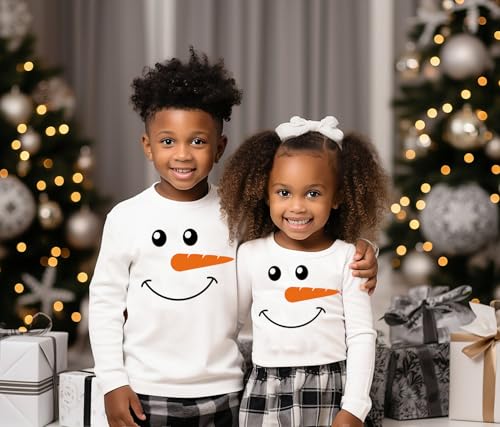 Toddler Girls Christmas Sweatshirt Kids Santa Claus Elk Bear Shirt Xmas Cotton Long Sleeve Tops for 1-7T2