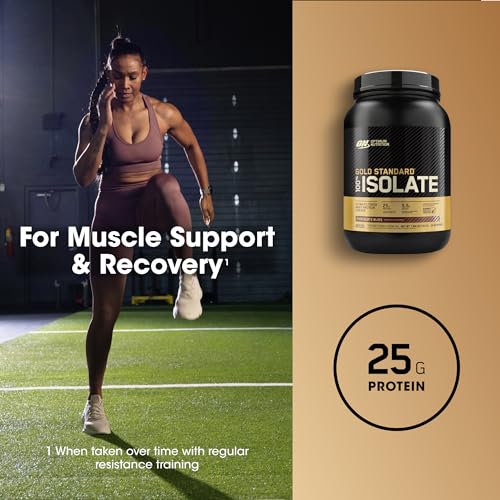 Image of Optimum Nutrition Gold Standard 100% Isolate, Chocolate Bliss, 1.64 Pounds, 24 Servings (Packaging May Vary)