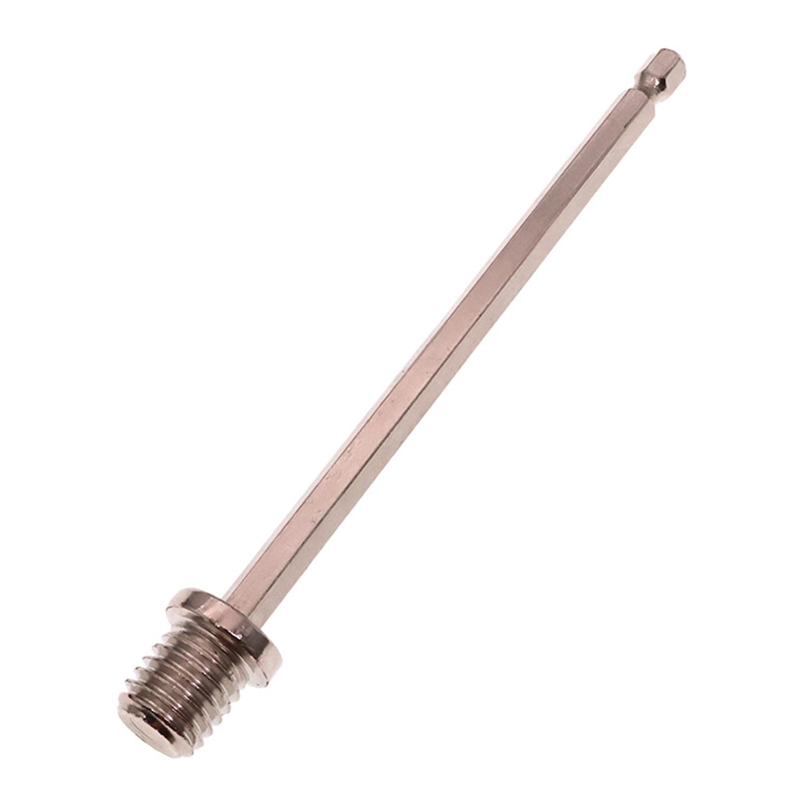 Buxuaaaa Multicolor M14 Hexagonal Shank Drill Adapter 140Mm Extended Rod Carbon Steel Construction Resistant Design Electric Wrench Extension