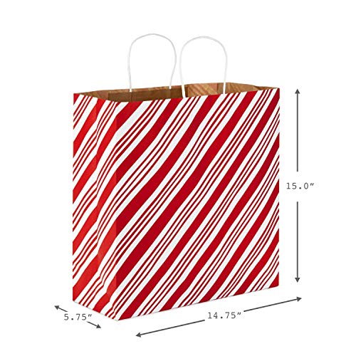 image for Hallmark Holiday Gift Bag Assortment (Pack of 15: 3 Extra Large, 5 Lar
