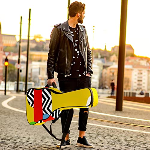 Housse de transport étanche pour guitare avec bandoulière réglable Motif abstrait coloré, Multicolore 01., 42.9×16.9×4.7… - Les Beatles, Paul McCartney, John Lennon, RIngo Starr, George Harrison Housse de transport étanche pour guitare avec bandoulière réglable Motif abstrait coloré, Multicolore 01., 42.9x16.9x4.7… – Image 7