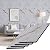 4 Packs Acoustic Wall Panel, 47.2"x23.6" Wood Slat Sound Absorbing Panel, Sound Proofing Panels for Office,Home Theater,Studio, Faux Marble